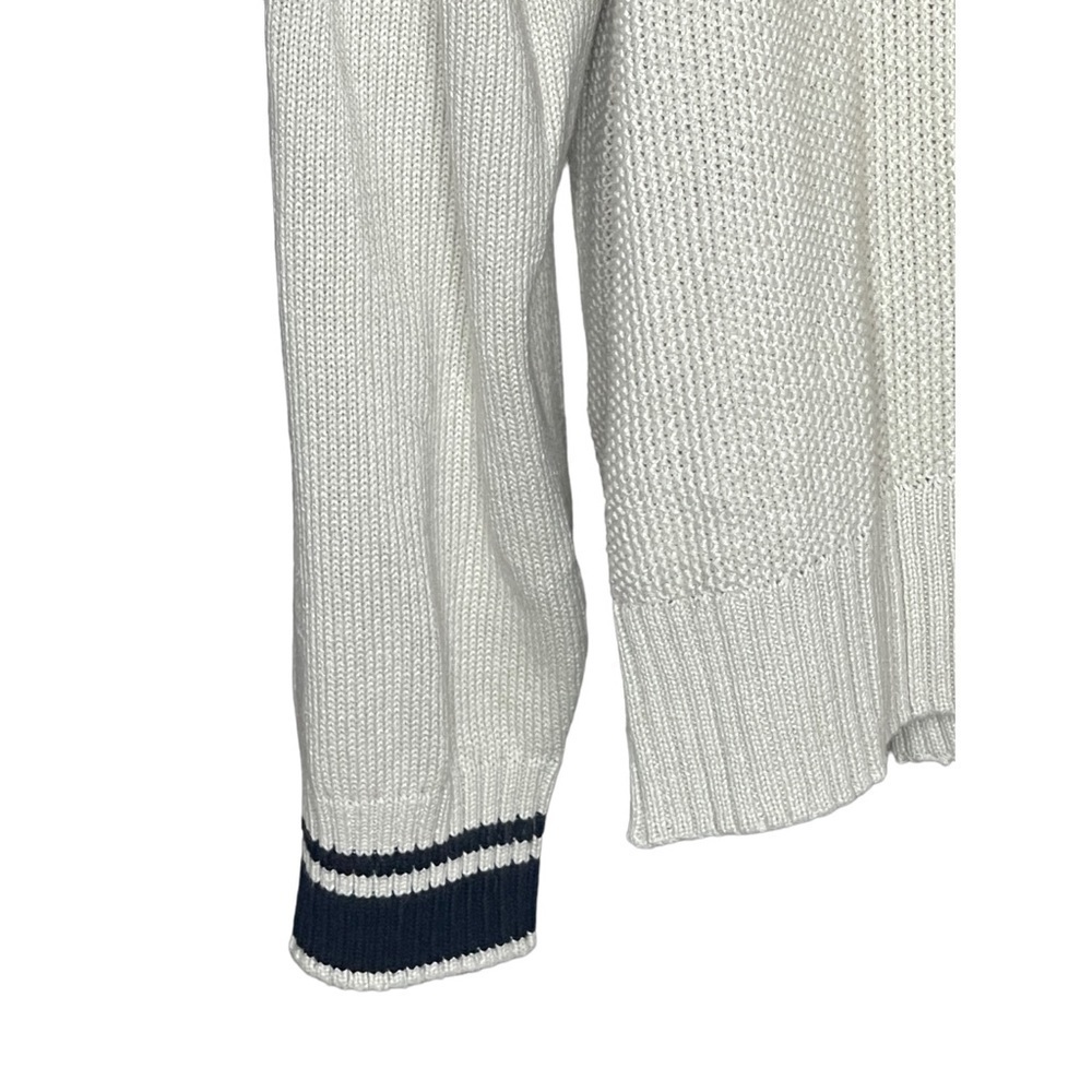 Mens U.S. Polo Assn. XXL Waffle Knit Cotton Blend High Collar Sweater - Picture 4 of 8